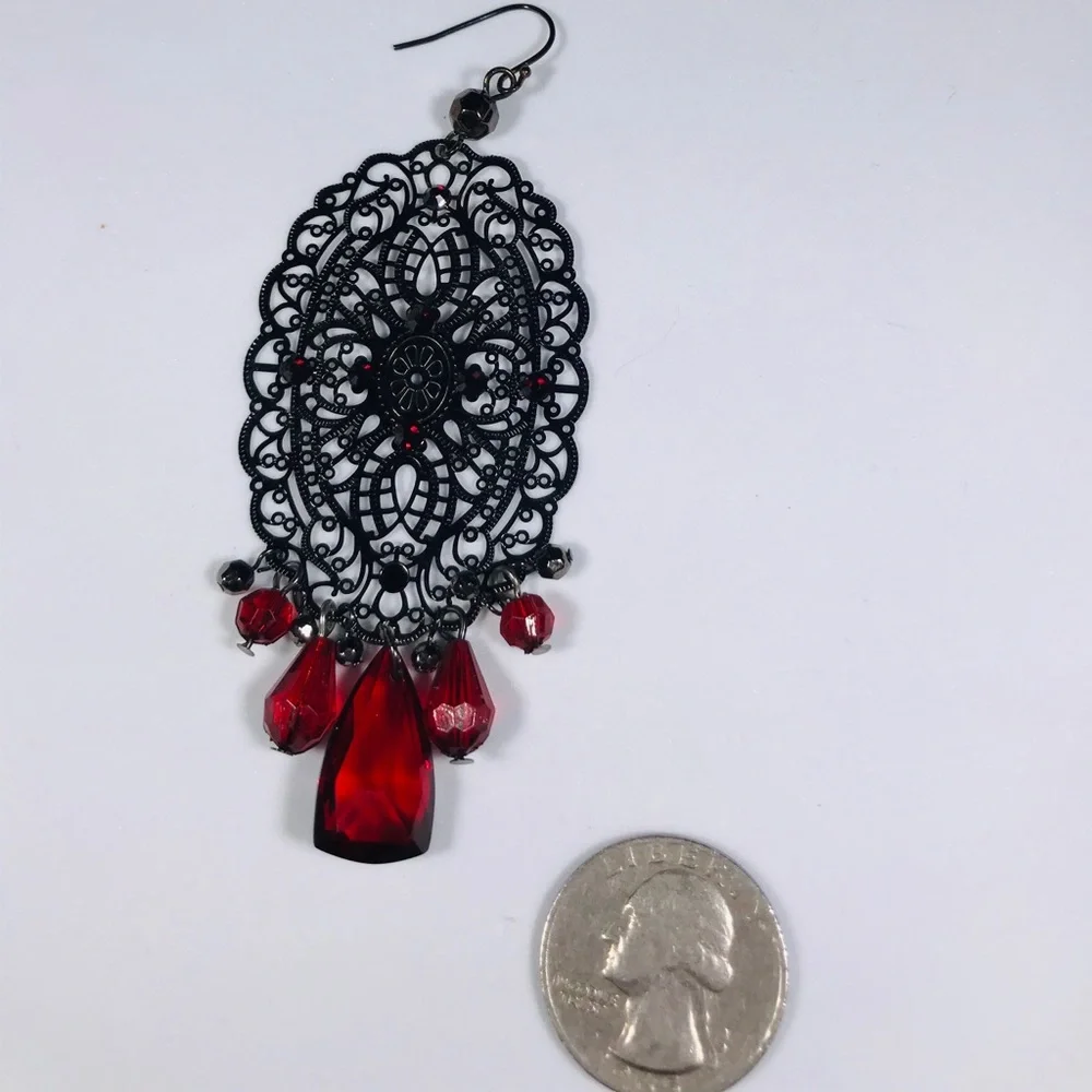 Goth Vintage Unique SINGLE Earring Statement Streetwear
